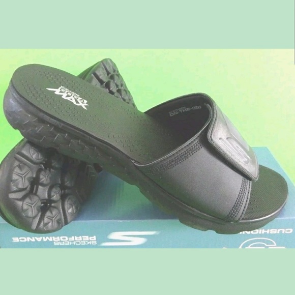 skechers slides mens